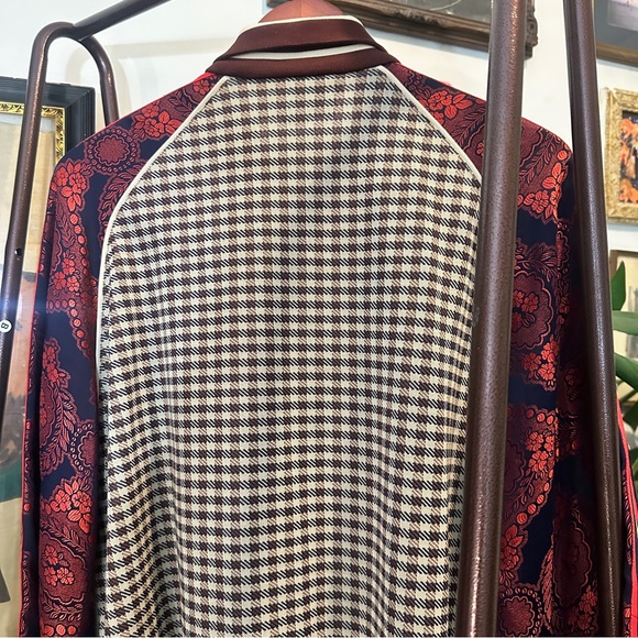 Gucci Jacket Micro-Check & Paisley-print - Picture 6 of 7